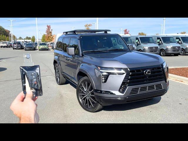 2024 Lexus GX550 Luxury Plus: Start Up, Test Drive, Walkaround, POV and Review