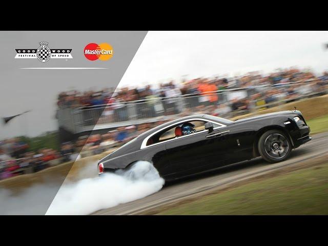 Rolls-Royce Wraith's Incredible FOS Burnout