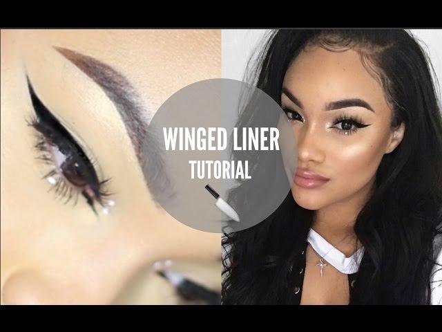 SHARP AF WINGED LINER TUTORIAL