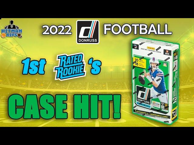 *** NEW *** 2022 Donruss Football - 1st Rated Rookies! CASE HIT!