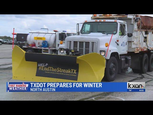 TxDOT unveils new road clearing equipment ahead of winter season