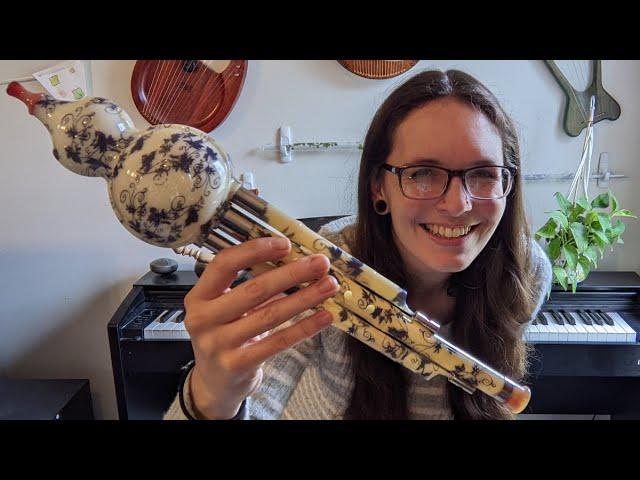 Drone Flute Hulusi Unboxing and Review | Cucurbit Gourd Flute