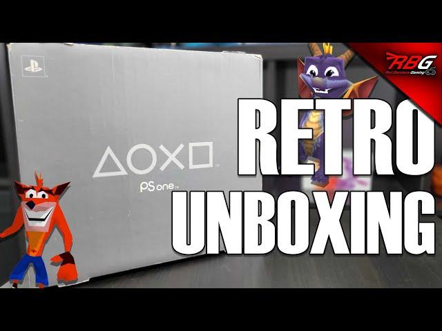 Retro Unboxing - PSone Console (PS1, PS Slim, PlayStation One)