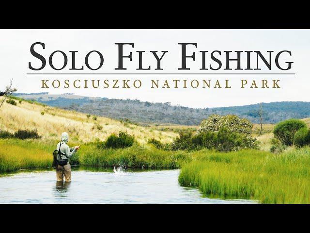 Solo Fly Fishing in Kosciuszko National Park | Hiking, Camping, Fly Fishing the Murrumbidgee River