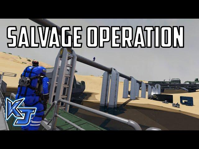 Escape From Typhoon EP09 - "Commencing Salvage Operations"