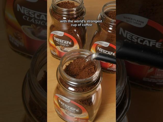 Drinking the Worlds strongest coffee ️ #coffee #science #asmr