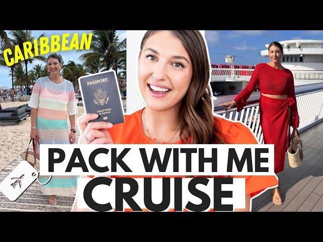 Pack With Me for Vacation ️ Caribbean Cruise Vacation