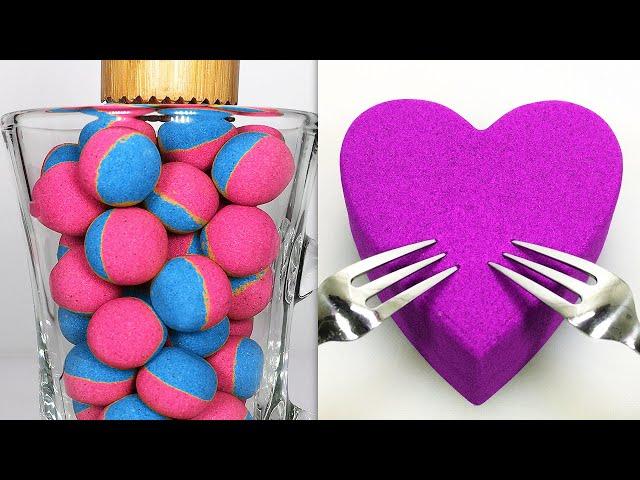 Very Satisfying and Relaxing Compilation 275 Kinetic Sand ASMR