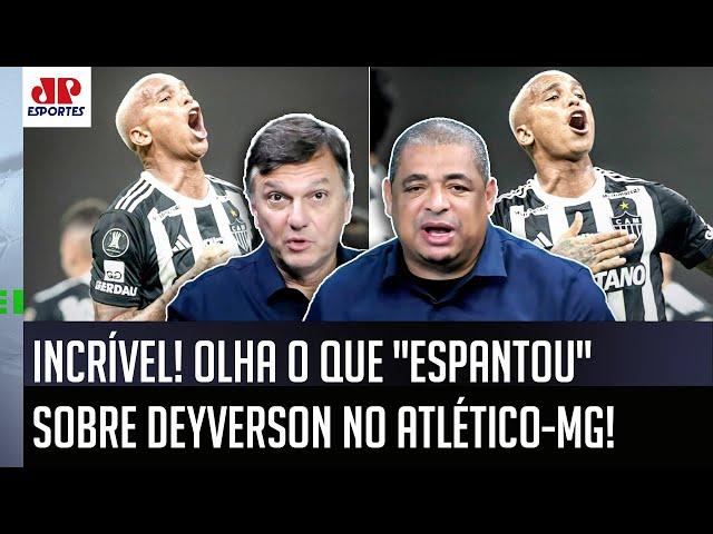 "Gente, o Deyverson tem NADA MAIS NADA MENOS que..." OLHA o que Mauro Cezar DESTACOU no Atlético-MG!