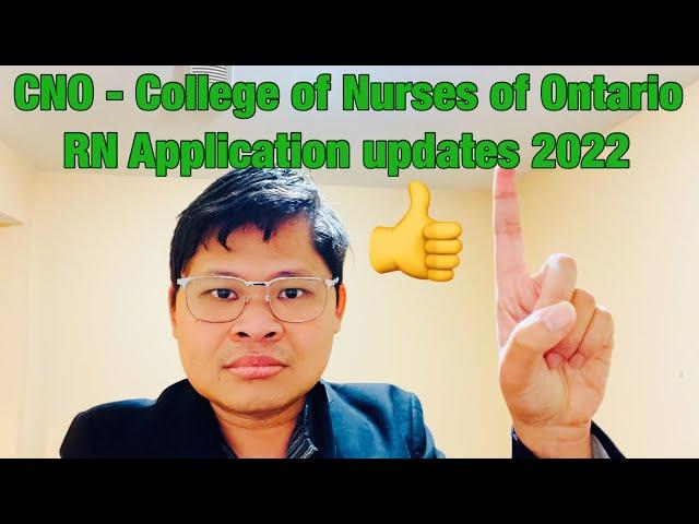 (CNO) College of Nurses of Ontario  Important updates for RN applicants as of January 2022 