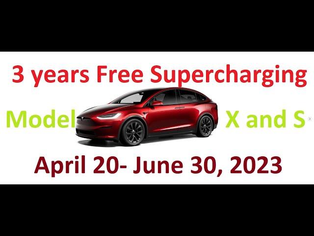Breaking News, Tesla increased prices for Model X and S with 3 years free unlimited supercharging