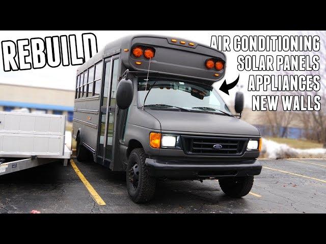 Adventure Bus REBUILD - What's the Plan??