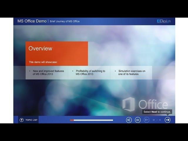 EI Design Application Simulation Demo