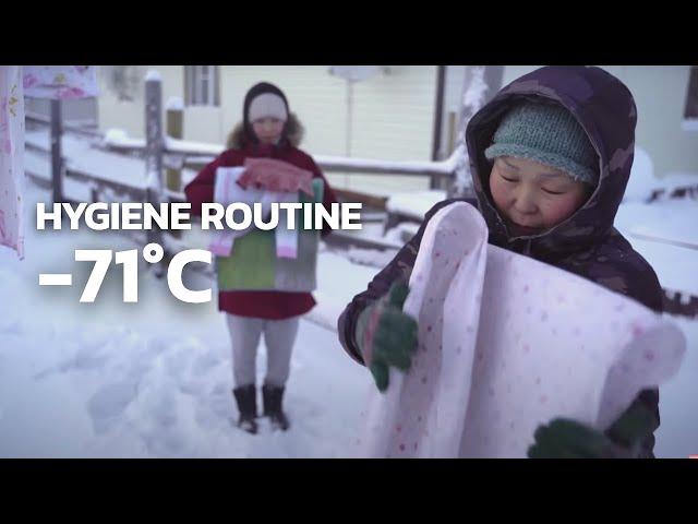 How We Shower and Do Laundry at -71°C (-95°F) | Yakutia, Siberia