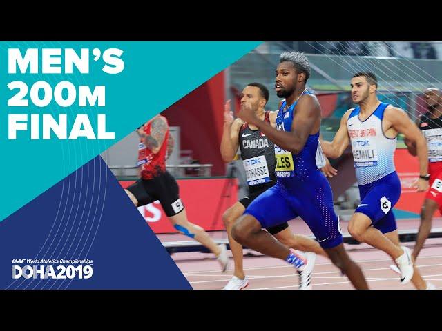 Men's 200m Final | World Athletics Championships Doha 2019