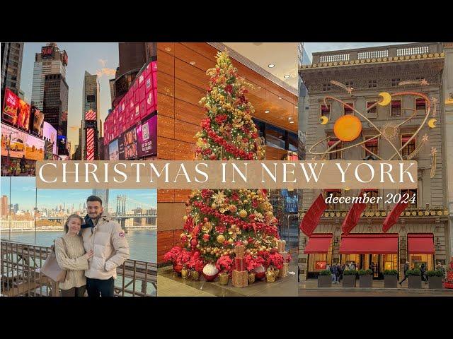 christmas in new york 2024 | a festive week in the city