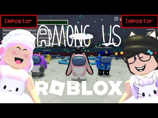 ‍‍ AS IRMÃS IMPOSTORAS VOLTARAM (Crewmates Roblox)