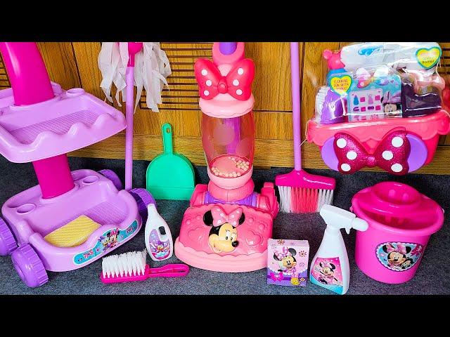 1H+ Satisfying with Unboxing Disney Minnie Mouse Toys, Cleaning Cart, Kitchen Game, Doctor Set ASMR