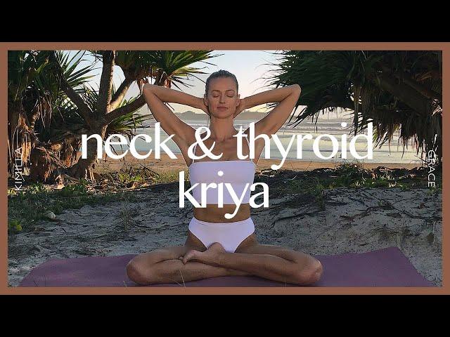 Kundalini Yoga: Conscious Communication - Neck & Thyroid Kriya | KIMILLA