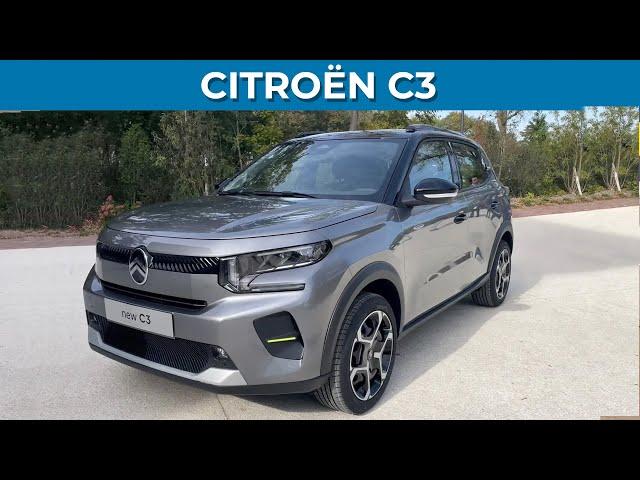 New 2024 Citroën C3 (BASE PETROL VERSION) - Walkaround 4k