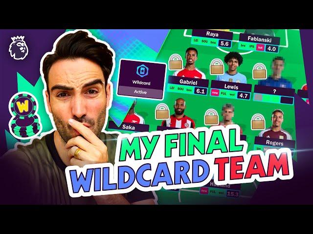 FINAL WILDCARD | GW6 TEAM SELECTION | FPL Gameweek 6 | Fantasy Premier League