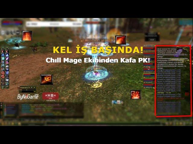 ExplosioN  Chill Clanı ile Mage PK'sına Çıkıyor! l Kafa Kafaya PK l Knight Online