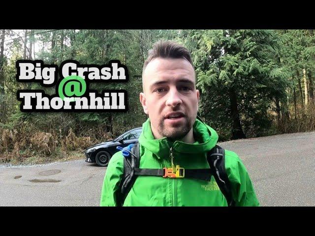 FIRST CRASH OF 2023 | Thornhill, Maple Ridge