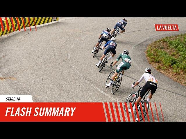 Stage Highlights in 1' - Stage 10 - La Vuelta 2024