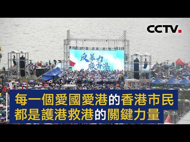 新华时评：每一个爱国爱港的香港市民都是护港救港的关键力量 | CCTV