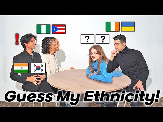 Match The Mixed Ethnicity to Person! Nigeria,Puerto Rico,India,Korea, Ukraine,Romania,Czech Republic