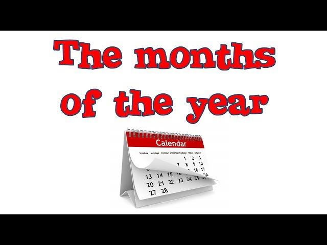 The Months of The Year