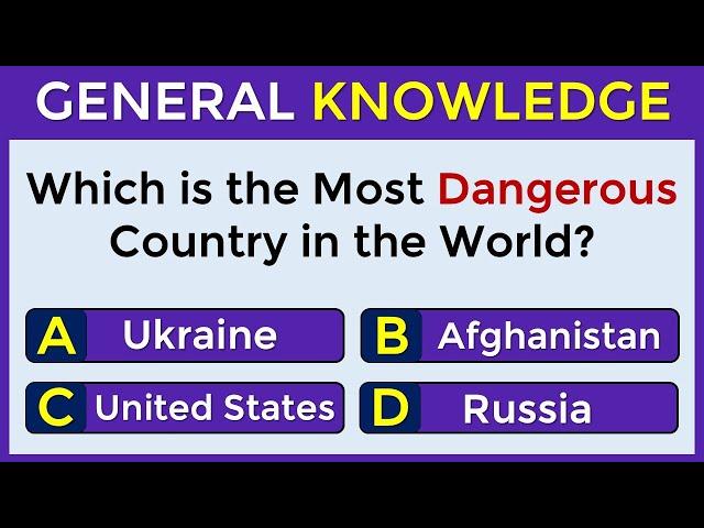 How Good Is Your General Knowledge? Take This 20-question Quiz To Find Out! #challenge 120