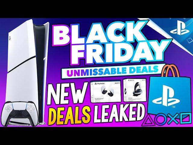 BIG PlayStation BLACK FRIDAY 2024 Sales UPDATE - NEW DEALS Leaked!