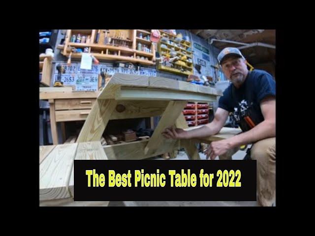 Build the BEST two person picnic table for 2022-Download the Plans & Make Money!