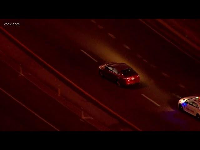 Police pursuing car taken in armed carjacking