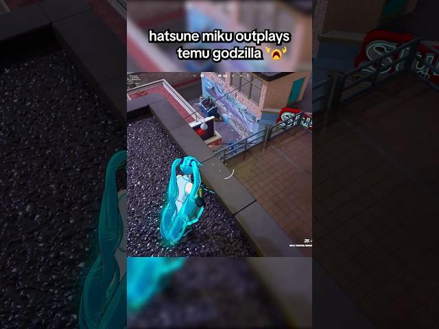 HATSUNE MIKU OUTPLAYS TEMU GODZILLA