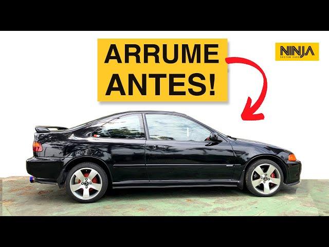 COMPROU CIVIC ANTIGO? Primeiras manutenções mais importantes!