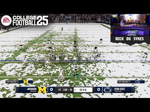 College Football 25 Gameplay Breakdown! This is Not The Same Game as Madden...