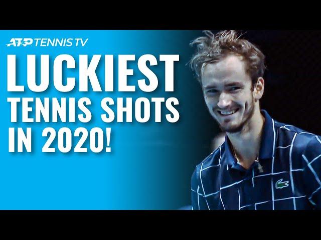 Luckiest Tennis Shots in 2020! 