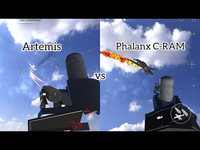 C-RAM CIWS SIMULATOR GAMEPLAY’S iPad 9th generation|| Artemis C-ram vs Phalanx C-RAM Defence System.