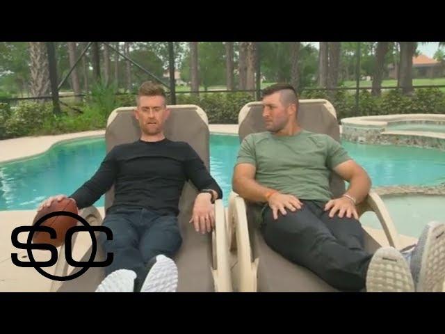 Best Moments From Marty Smith's Trip To Tim Tebow's House | SportsCenter | ESPN