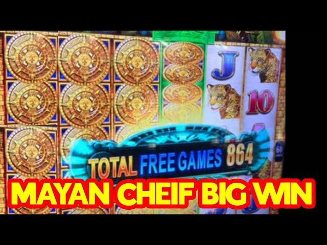 MAYAN CHEIF SLOT MASSIVE WIN