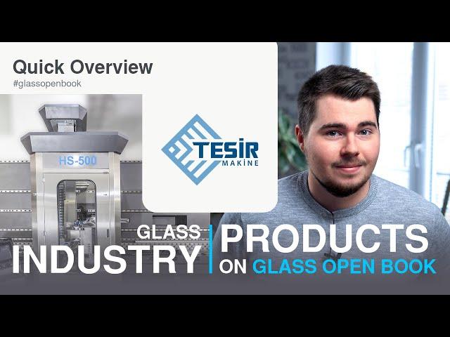 Glass Drilling Machines - TESIR MAKINE | Glass Open Book