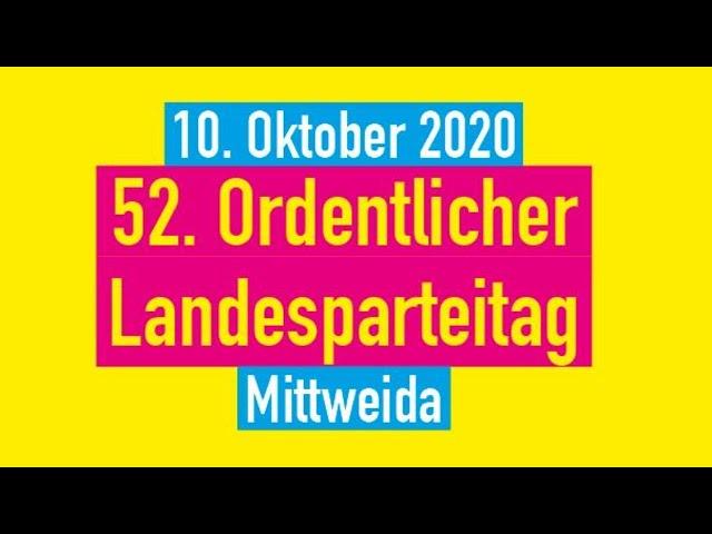 52. Landesparteitag der FDP Sachsen in Mittweida