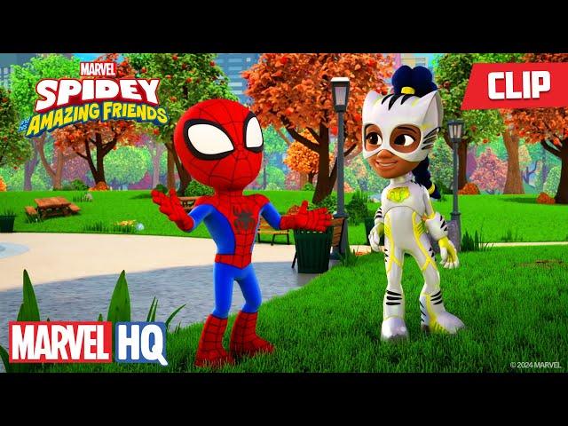 Meet Spidey and His Amazing Friends S3 Short #9 | Welcome White Tiger | @disneyjunior @MarvelHQ