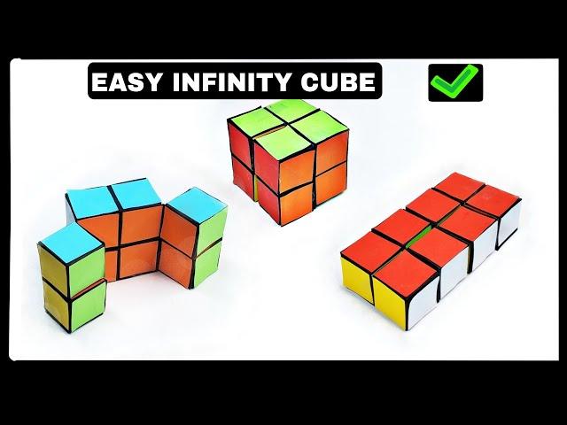 DIY - Paper Infinity CUBE // How to Make an Easy INFINITY CUBE