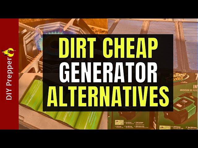 Cheap Backup Power Methods If You Can't Afford a Generator