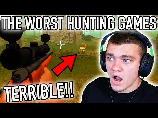 worst hunting game ever video...