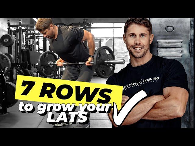 7 Rows To Grow Your Lats || Gareth Sapstead