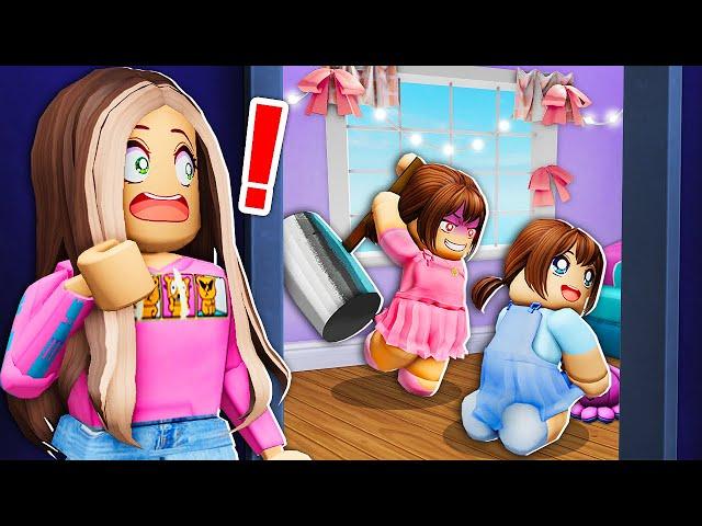 I Babysat TWINS.. One Of Them Had A DARK SECRET (Roblox)